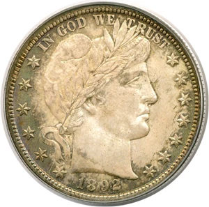 image for: 1892 50c PCGS/CAC MS64