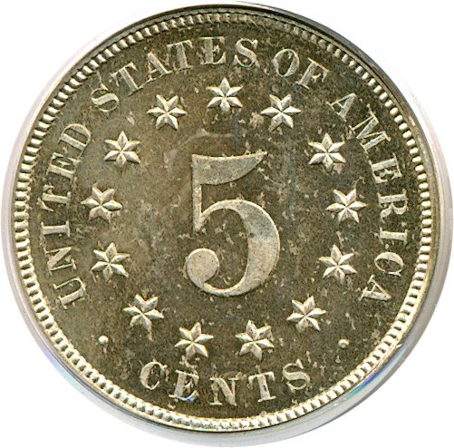 image for: 1876 5c  PCGS Proof 64 Cameo
