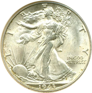 image for: 1943-S 50c DGS MS63