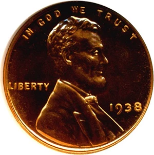image for: 1938 1c NGC Proof 66 RD