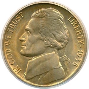 image for: 1938-D 5c Jefferson PCGS MS67 FS