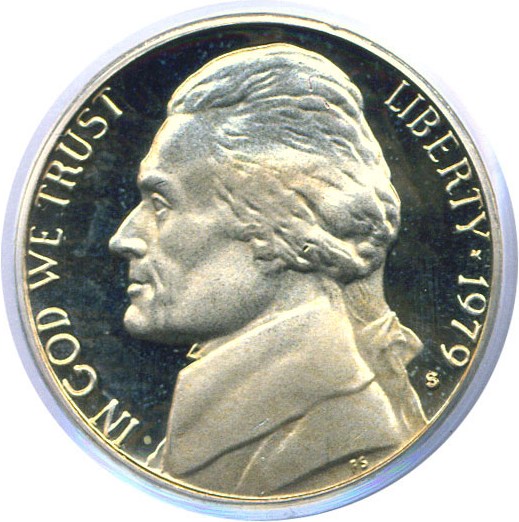 image for: 1979-S 5c Ty.2 PCGS Proof 69 DCameo