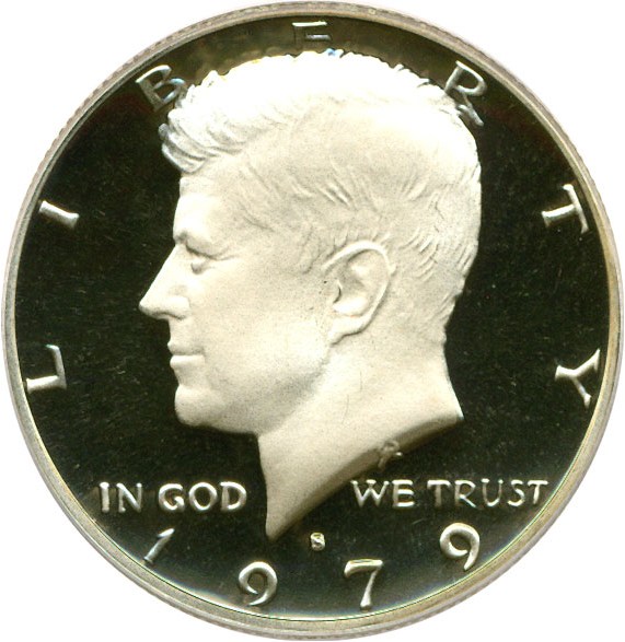 image for: 1979-S 50c Ty.1 PCGS Proof 69 DCameo