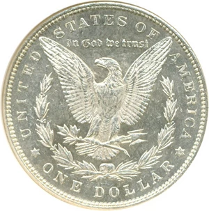 image for: 1891 $1 NGC MS64 DMPL