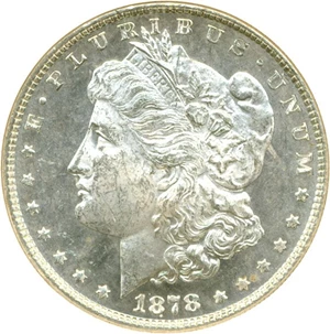 image for: 1878 8TF $1 VAM 17 Diagonal in 8 DGS MS61