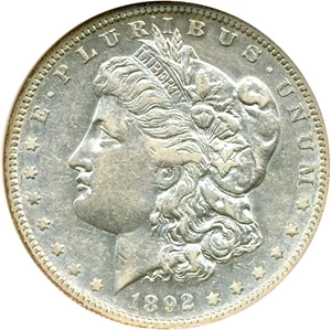 image for: 1892-S $1 NGC AU50