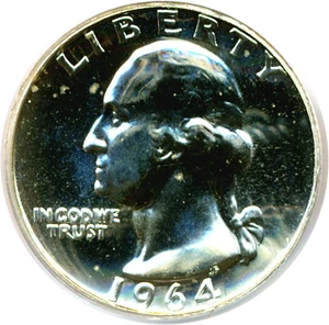 image for: 1964 25c PCGS Proof 69