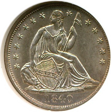 image for: 1840 H10c No Drapery NGC MS64