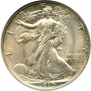 image for: 1919 50c NGC MS65