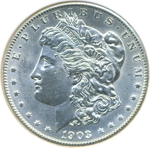 image for: 1903-S $1 DGS MS62 (Cleaned)