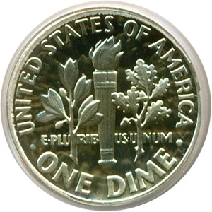 image for: 1962 10c PCGS Proof 68 DCameo