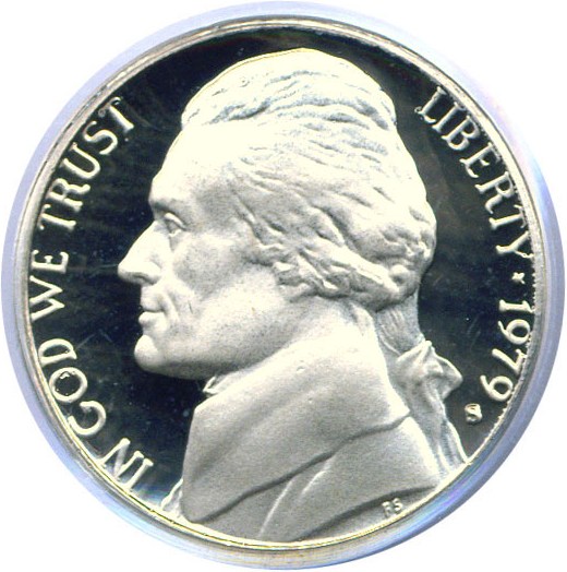 image for: 1979-S 5c Ty.1 PCGS Proof 69 DCameo