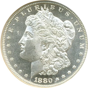 image for: Top 100 VAM: 1880/79-O $1 VAM-4 Micro O NGC MS64 DMPL