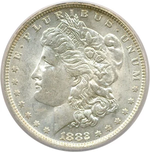 image for: 1882-O/S $1 PCGS MS62