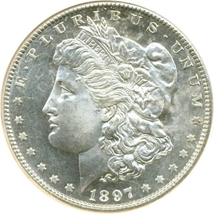 image for: 1897-S $1 NGC MS66 PL