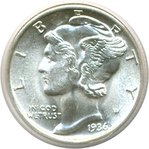image for: 1936 10c PCGS MS66 FB