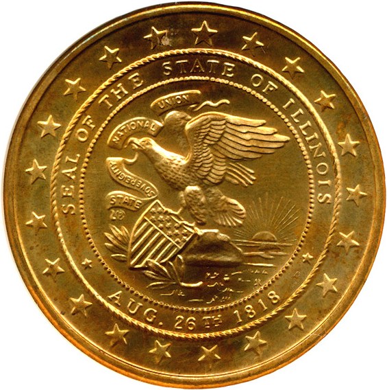 image for: 1968 IL SC$1 State Industries NGC MS63 