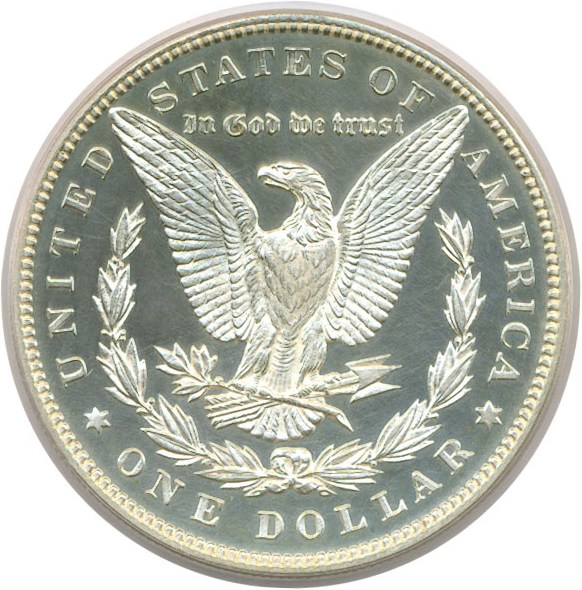 image for: 1898 $1  PCGS Proof 63 DCameo