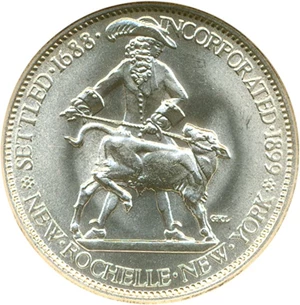 image for: 1938 50c New Rochelle NGC MS65