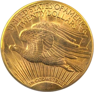 image for: 1926-D $20 PCGS MS62