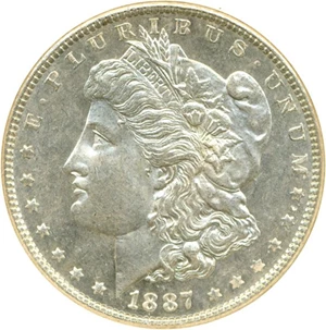 image for: 1887 $1 NGC MS64 DMPL