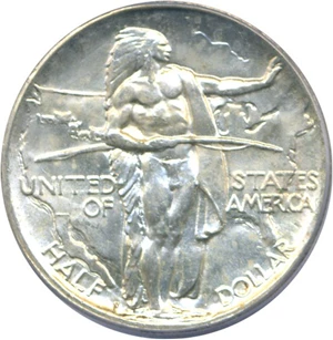 image for: 1926-S 50c Oregon PCGS MS65