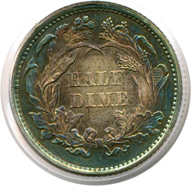 image for: 1868 H10c  PCGS Proof 64 *Color*