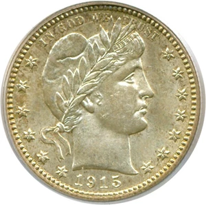 image for: 1915-D 25c PCGS MS64