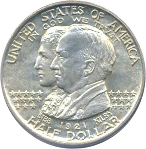 image for: 1921 50c Alabama PCGS MS64