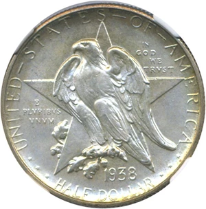 image for: 1938-D 50c Texas NGC MS67