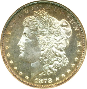image for: 1878-S $1 NGC MS65 PL