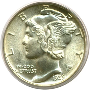 image for: 1939 10c PCGS MS67 FB