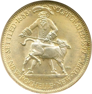 image for: 1938 50c New Rochelle NGC/CAC MS67