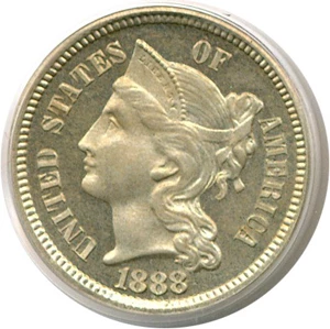 image for: 1888 3cN PCGS Proof 65 OGH
