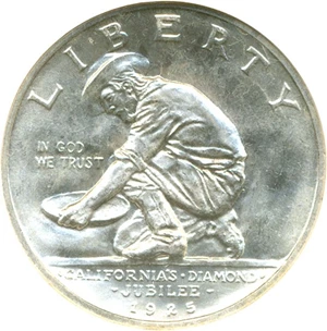 image for: 1925-S 50c California NGC MS66