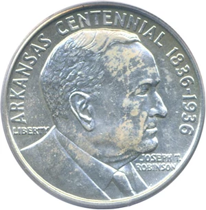 image for: 1936 50c Robinson PCGS AU58