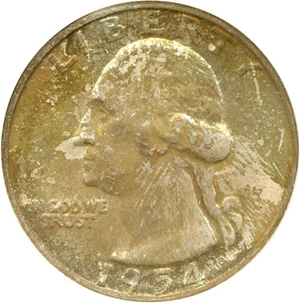 image for: 1954-D 25c NGC MS66