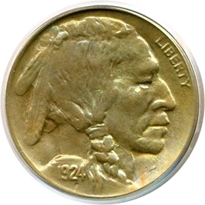 image for: 1924-D 5c PCGS MS63 OGH