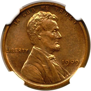image for: 1909 1c Lincoln NGC Proof 62 RB