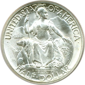 image for: 1936-D 50c San Diego PCGS MS65