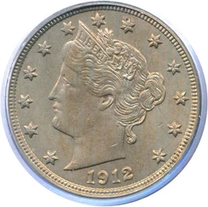 image for: 1912 5c PCGS MS63