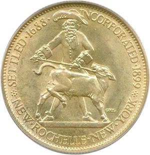 image for: 1938 50c New Rochelle PCGS/CAC MS66