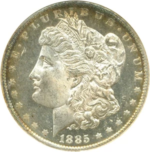 image for: 1885-O $1 ANACS MS65 DMPL
