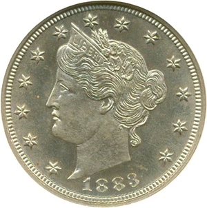 image for: 1883 5c No Cents NGC Proof 65