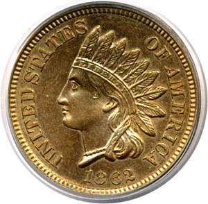image for: 1862 1c PCGS MS64