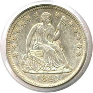 image for: 1840 H10c Drapery PCGS XF45