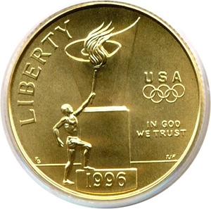image for: 1996-W $5 Cauldron PCGS MS70