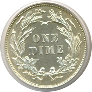 image for: 1899 10c PCGS Proof 64 Cameo