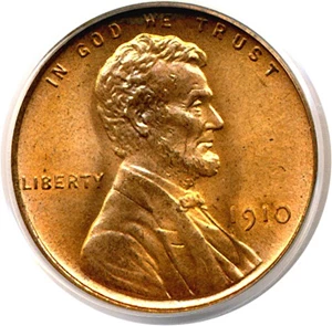 image for: 1910 1c PCGS MS66 RD