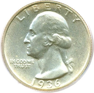 image for: 1936 25c PCGS Proof 64